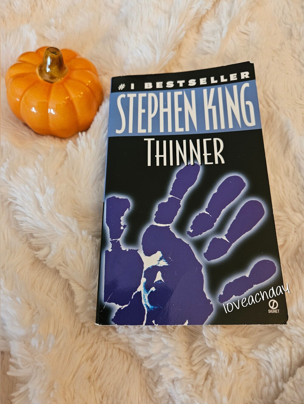 Thinner✨️Paperback Novel - Black & Purple Cover